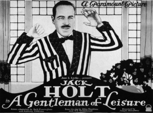 Affiche A Gentleman of Leisure (1923)