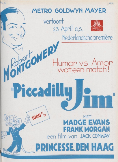 film vertoning (april 1937)