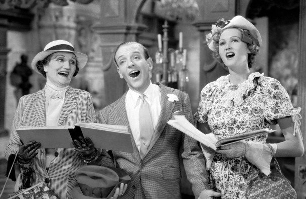 Still uit de film A Damsel in Distress (1937)
