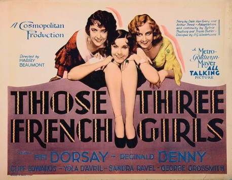 Affiche Those Three French Grils (1930)